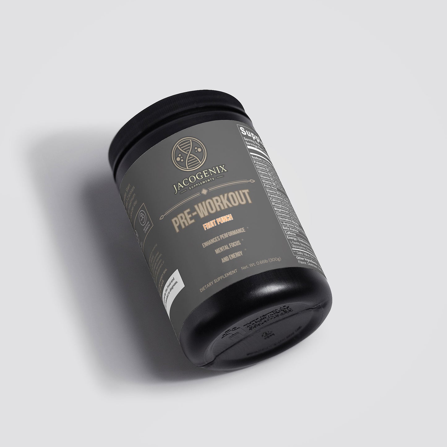 JACOGENIX PRE-WORKOUT (Fruit Punch) - Jacogenix