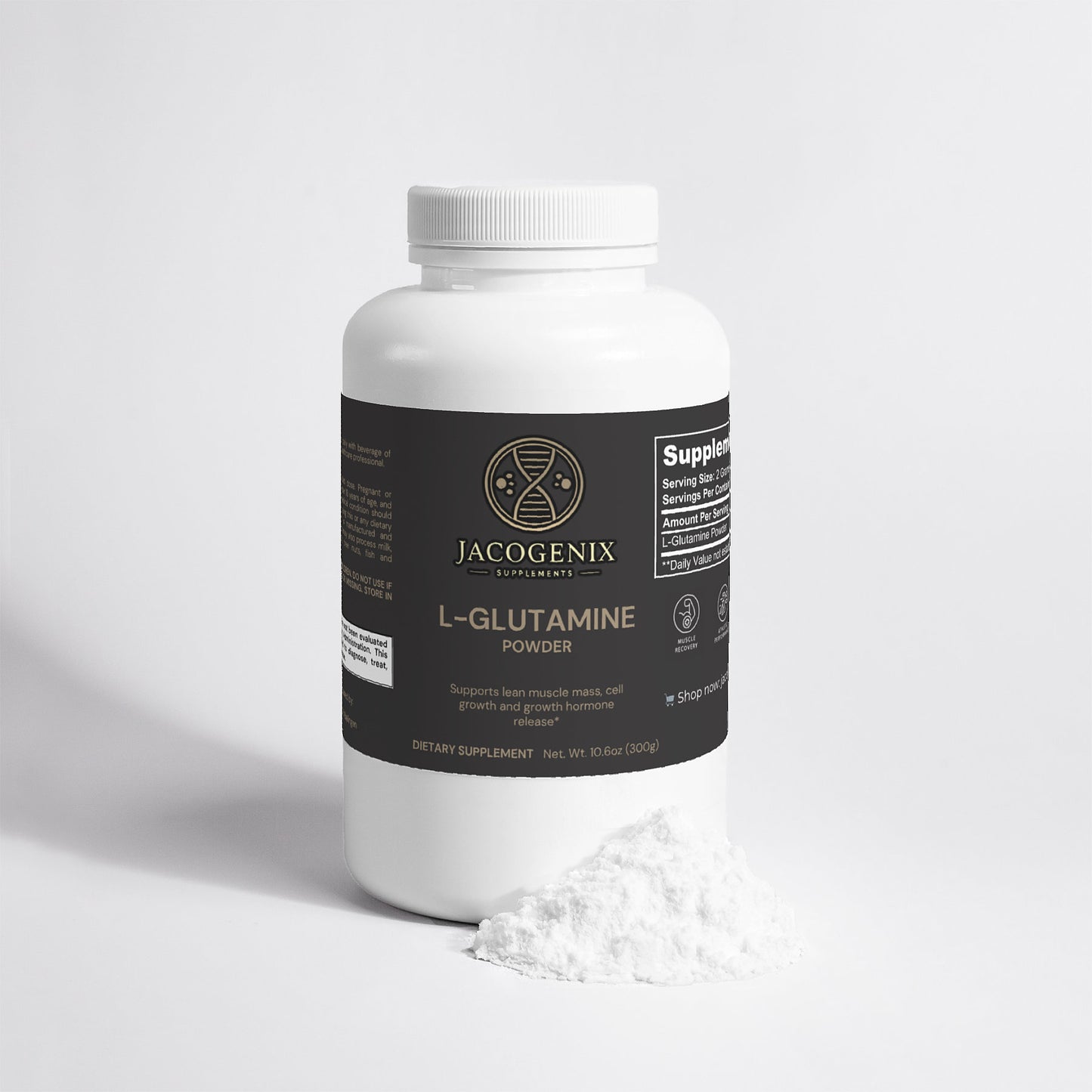 JACOGENIX L-GLUTAMINE - Jacogenix