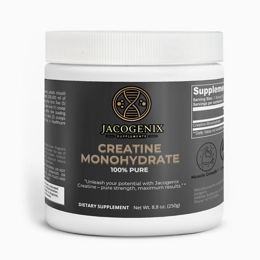 JACOGENIX CREATINE MONOHYDRATE - Jacogenix