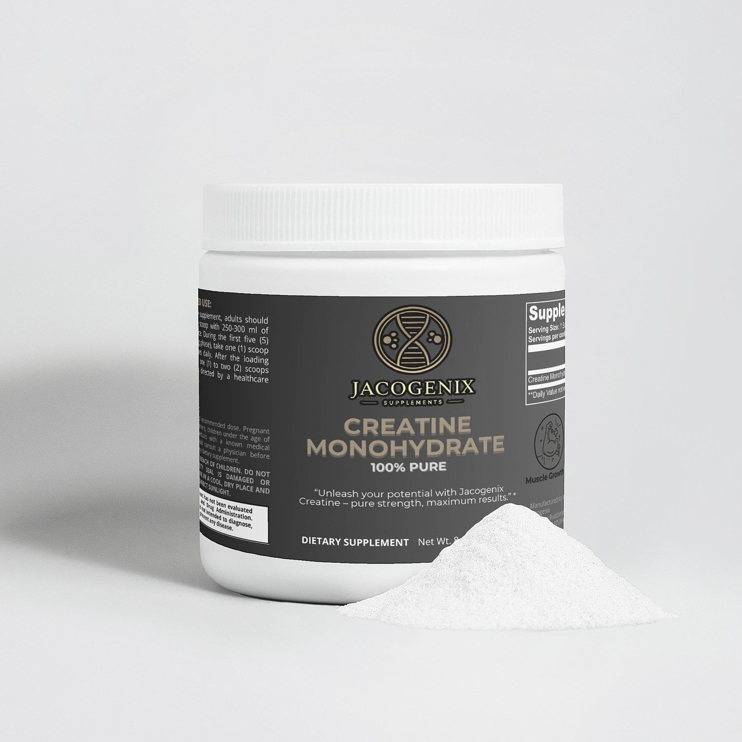 JACOGENIX CREATINE MONOHYDRATE - Jacogenix