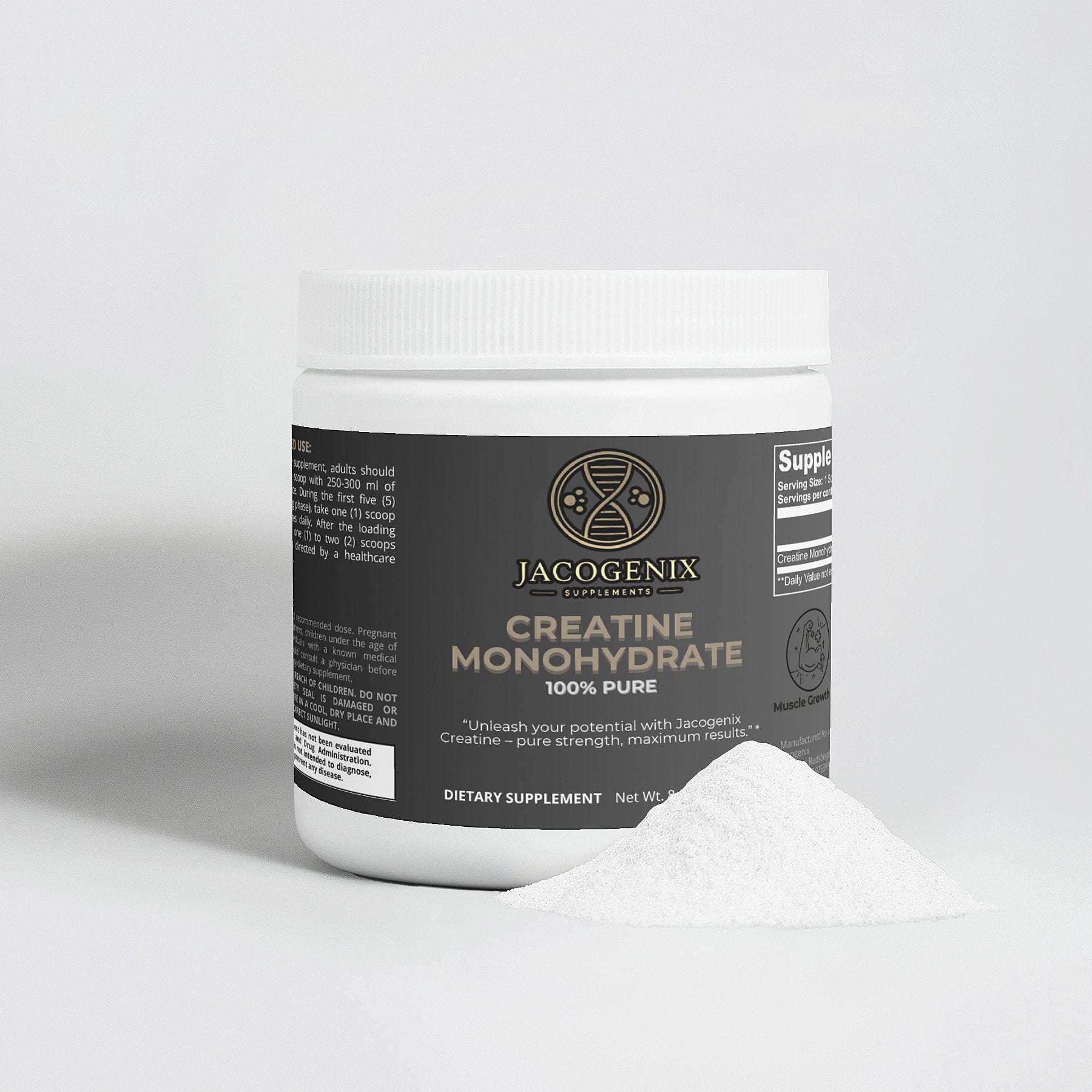 JACOGENIX CREATINE MONOHYDRATE - Jacogenix