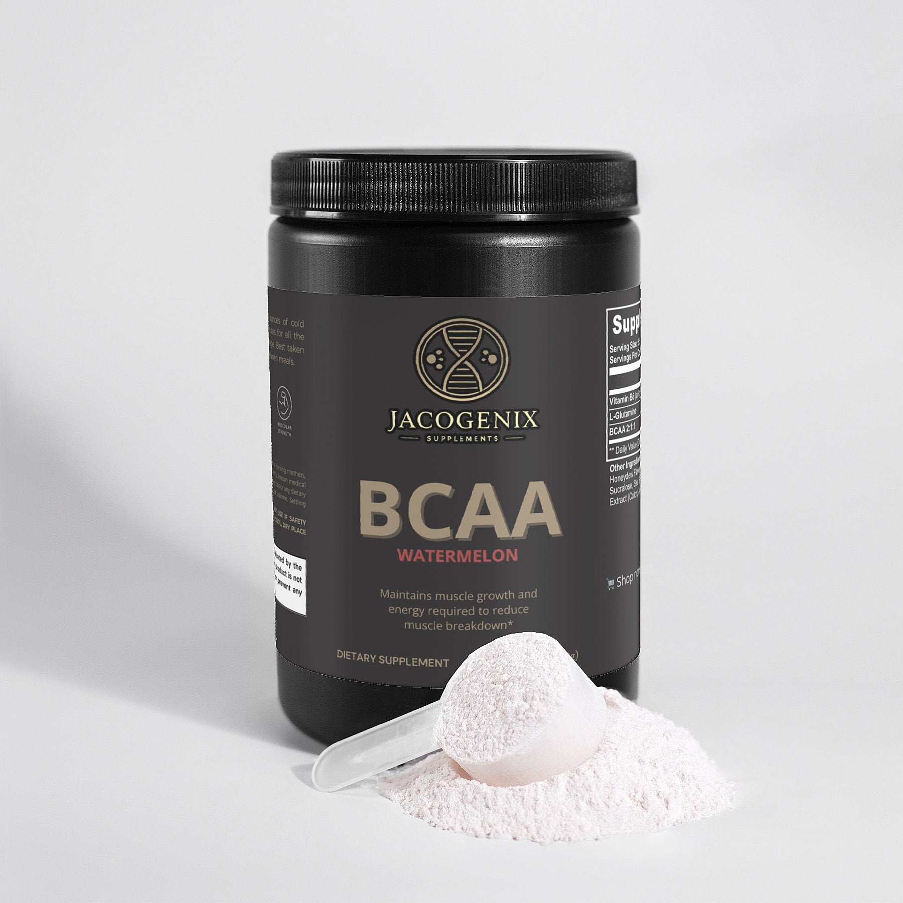 JACOGENIX BCAA RECOVERY POWDER (Vannmelon) - Jacogenix