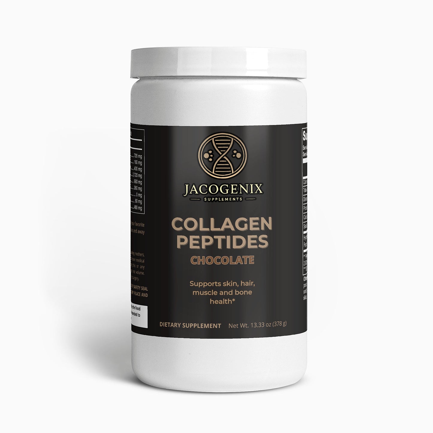 JACOGENIX COLLAGEN PEPTIDES POWDER (Sjokolade) - Jacogenix
